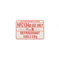 Genuine Toyota Air Conditioner Service Caution Label Sticker Camry 2002-2006 image
