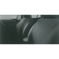 Toyota Corolla Hatch Rear Seat Covers Grey Mar 2007 - Aug 2012 PZQ22-12190-GY image