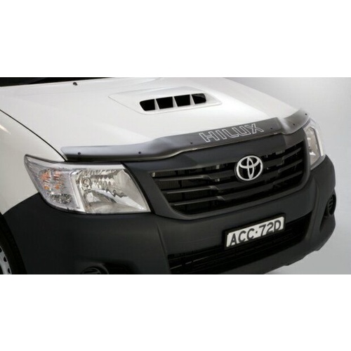 Genuine Toyota Hilux KUN26 Bonnet Protector Tinted 07/2011 to 2015 PZQ1589110