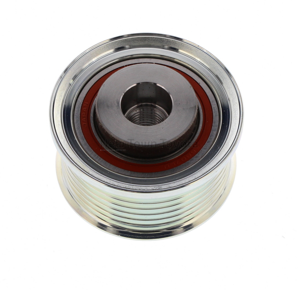 Genuine Toyota Alternator Pulley With Clutch Multi Rib Belt