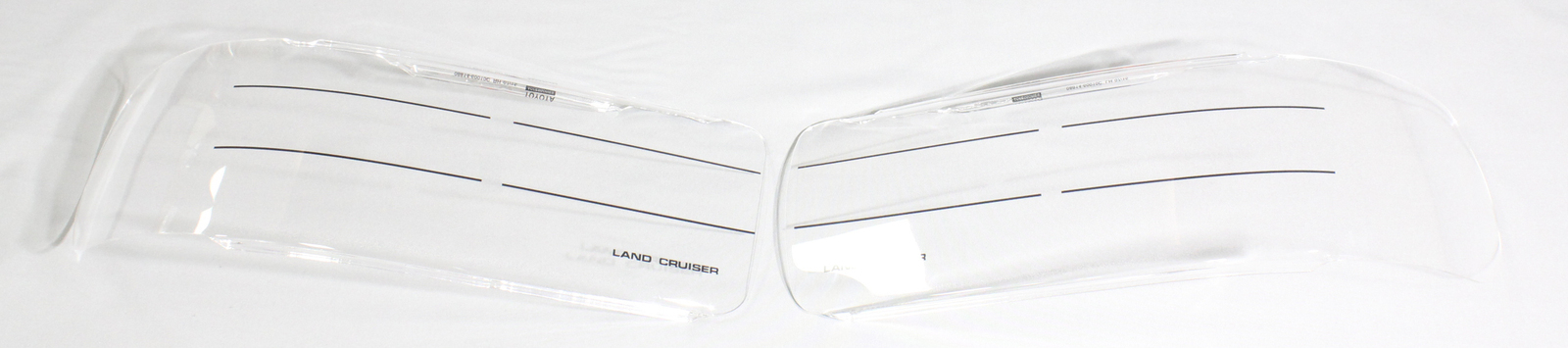 HEADLAMP gxl HEADLIGHT  COVERS x 2 suit Landcruiser 80 SERIES standard