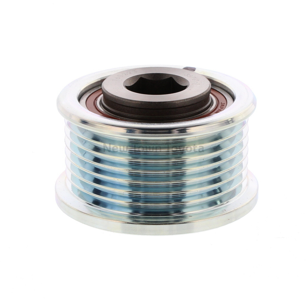 Genuine Toyota Alternator Pulley With Clutch Multi Rib Belt
