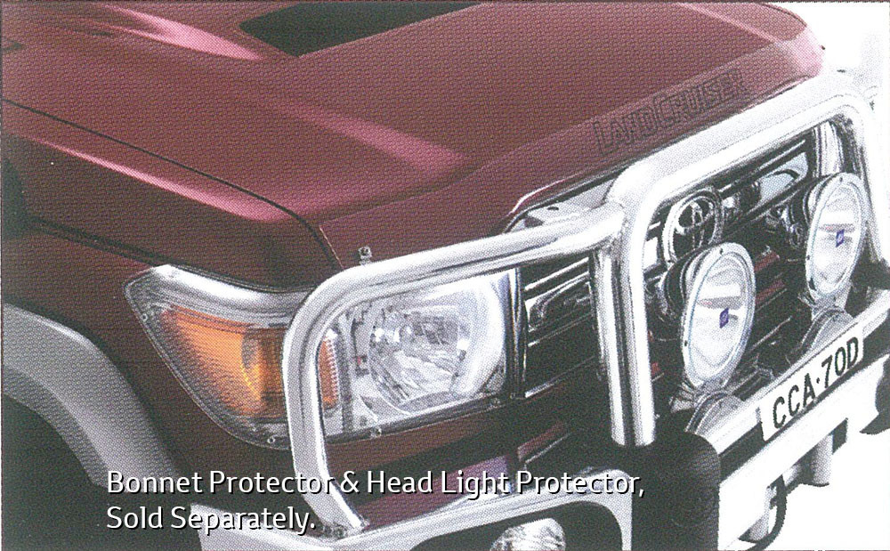 Toyota Land Cruiser 70 Series Headlight Covers Jan 1990