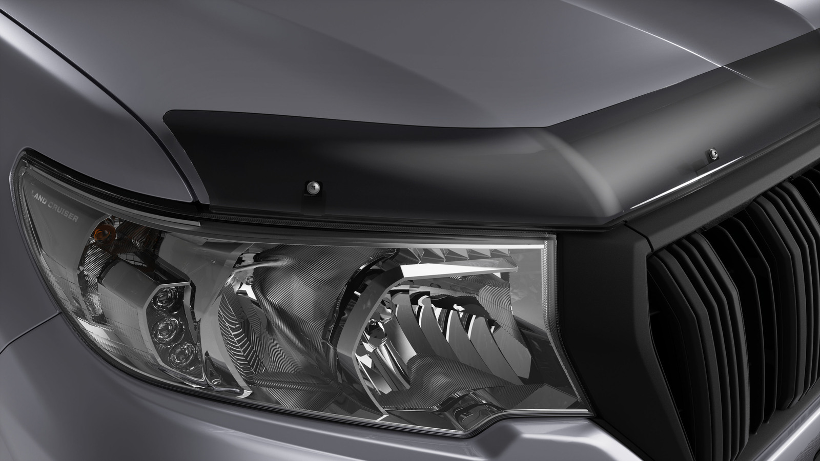 Genuine Toyota Prado 150 Bonnet Protector Tinted Aug 2017 On
