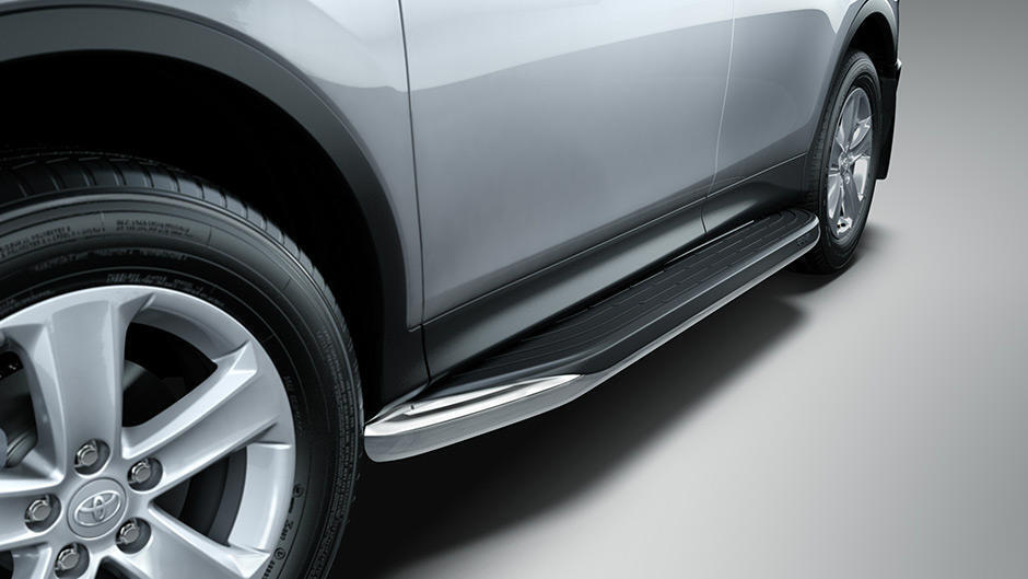 Zending Op grote schaal Voorzien Genuine Toyota Rav4 Side Steps Stainless Steel Nov 2005 - Dec 2012  PZQ44-42080