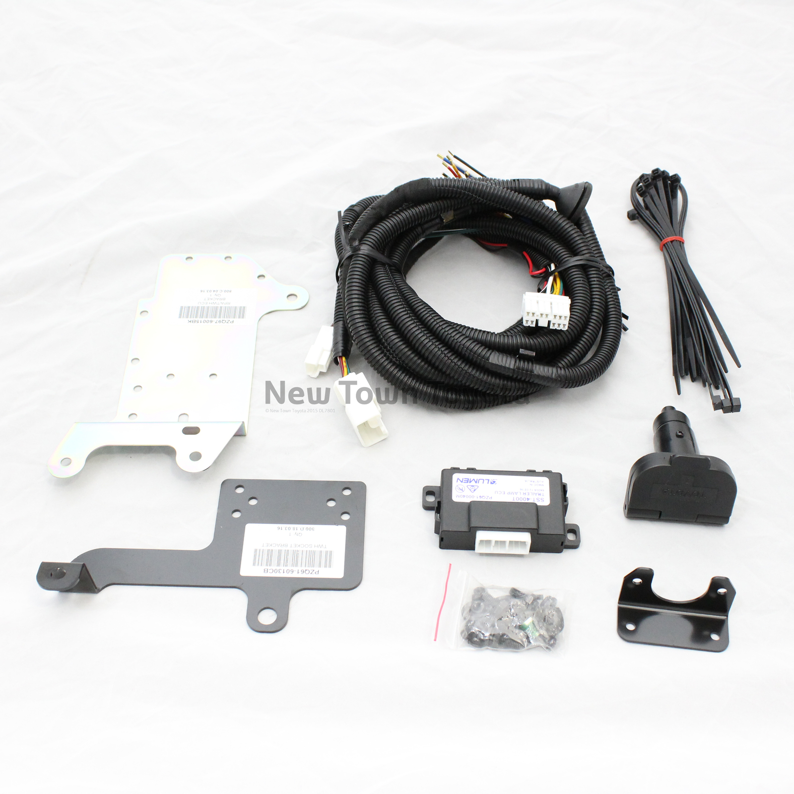 Genuine Toyota 200 Series Towbar Small Rnd Wiring Harness Sept