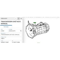 Genuine Toyota 5 Speed Manual Gearbox Land Cruiser HDJ79/100 2000-2007 33030-6A570 image