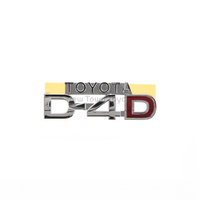 Toyota Front Fender Toyota D4d Badge Land Cruiser Prado KDJ120 08/2006-07/2009 image