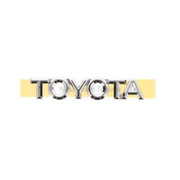 Genuine Toyota Rear Tailgate Toyota Name Badge image