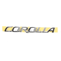 Genuine Toyota Rear Tailgate Corolla Name Badge Corolla 2001-2007 75442-1A470 image