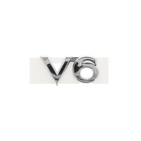 Genuine Toyota Rear Boot Lid V6 Badge  image