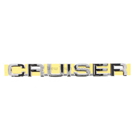 Genuine Toyota Rear Tailgate Cruiser Name Badge Land Cruiser 100 1998-2007 image