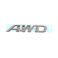 Genuine Toyota Rear Tailgate Awd Badge RAV4 2012 ON 75444-42060 image