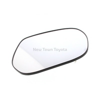 Genuine Toyota Right Hand Front Door Outer Mirror Glass image