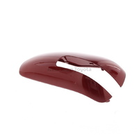 Genuine Toyota Left Hand Front Door Outer Mirror Painted Cover Red Paint Code 3R3 image
