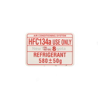 Genuine Toyota Air Conditioner Service Caution Label Sticker Camry 2002-2006 image