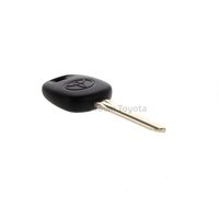 Genuine Toyota Transponder Master Key Blank Uncut Uncoded image