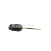 Genuine Toyota Transponder Master Key Blank Uncut Uncoded image