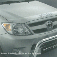 Genuine Toyota Hilux Bonnet Protector Clear Feb 2005 - Sep 2011 PZQ15-89060 image