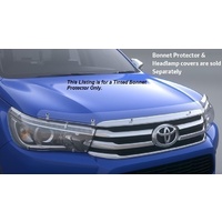 Genuine Toyota Hilux Bonnet Protector Tinted Jul 2015 Onwards PZQ15-89310 image