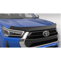 Genuine Toyota Hilux Widebody Matte Black Bonnet Protector June 20 - On PZQ1589340 image