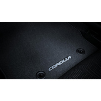 Toyota Corolla Sedan Auto Carpet Floormat Set Grey Dec 13 - Aug 19 PZQ20-12220 image