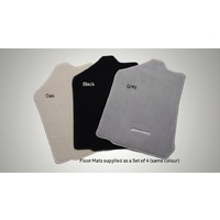 Toyota Aurion Carpet Floormat Set Front & Rear Black Feb 2012 On PZQ20-33121-BK image