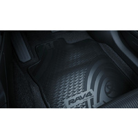 Genuine Toyota Rear Rubber Floor mats Rav4 Dec 2012 2013 2014 2015 PZQ2042061 image
