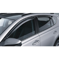 Genuine Toyota Rav4 Slimline Weathershields Set of 4 Dec 12 - Dec 18 PZQ21-42050 image