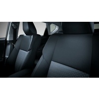 Genuine Toyota Corolla Hatch Front Seat Covers Grey Aug 2012 - May 2018 PZQ22-12090 image