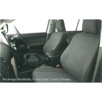 Genuine Toyota Prado 150 GX 2nd Row Seat Covers Grey Aug 2009 On PZQ22-60260-GY image