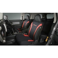 Genuine Toyota FJ Cruiser Seat Covers Frt Neoprene Mar 2011-Aug 2016 PZQ2260290 image
