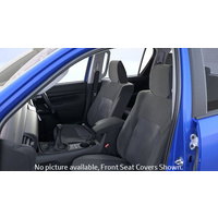 Genuine Toyota Hilux SR SR5 Rear Seat Covers Fabric Aug 2015 On PZQ22-89270 image