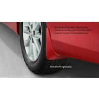 Genuine Toyota Camry Mudguard Set of 4 Bronze Feb 2012 - Apr 2015 PZQ41-33070-E0 image