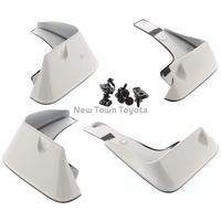 New Genuine Toyota Aurion Mudguard Set of 4 Diamond White PZQ4133140A0 Apr 2015- image