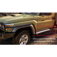 Toyota Land Cruiser 70 Workmate Side Rails Front Pair Jan 2007 - Aug 2016 PZQ44-60200 image