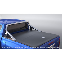 Genuine Toyota Hilux Soft Tonneau Cover Jul-2015 On wards (A-deck Double Cab w/ Sports Bar) PZQ7089820 image