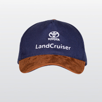 Genuine Toyota LC300 Blue Suede Cap image