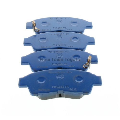 Genuine Toyota Front Disc Brake Pads 