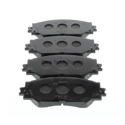 Genuine Toyota Front Disc Brake Pads Corolla 2007-2012 04465-YZZR3