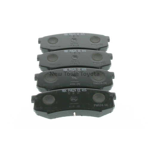 Genuine Toyota Rear Disc Brake Pads 