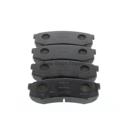 Genuine Toyota Rear Disc Brake Pads 