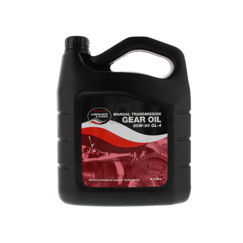 Genuine Toyota 4 Litres Manual Gearbox Oil 80W 90 GL4