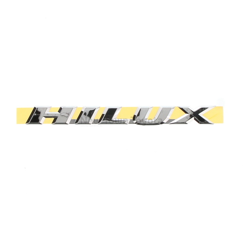 Genuine Toyota Front Door Hilux Badge Hilux 1997-2005 75361-35010
