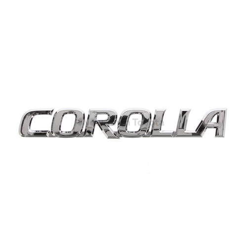 Genuine Toyota Rear Tailgate Corolla Name Badge Corolla 2001-2007 75442-13330