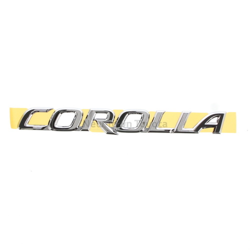 Genuine Toyota Rear Tailgate Corolla Name Badge Corolla 2001-2007 75442-1A470