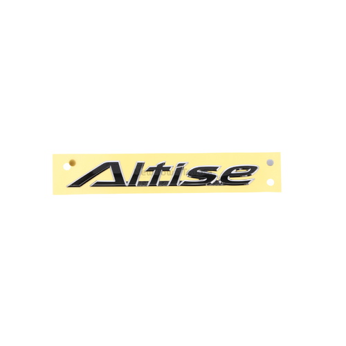 Genuine Toyota Rear Boot Lid Altise Name Badge 