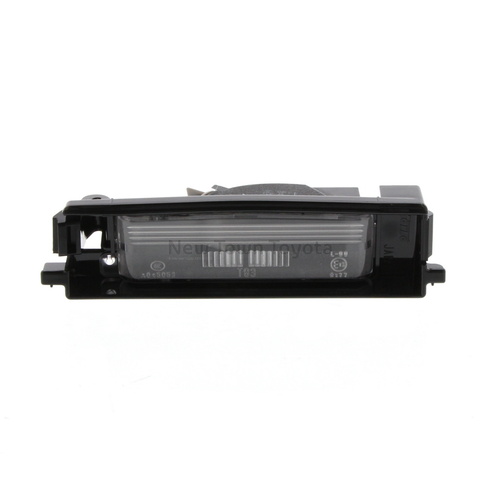 Genuine Toyota Rear Number Plate Light Lamp Includes Globe