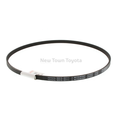 Genuine Toyota Multi Rib Serpentine Drive Belt Echo 1999-2005 90916-02711