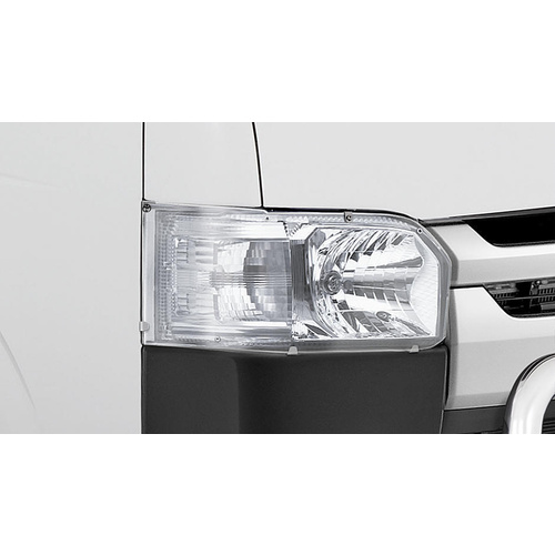 Toyota Hiace LWB, LWB Crew Cab & SLWB Headlight Covers Dec 13 - Feb 19 PZQ14-75040